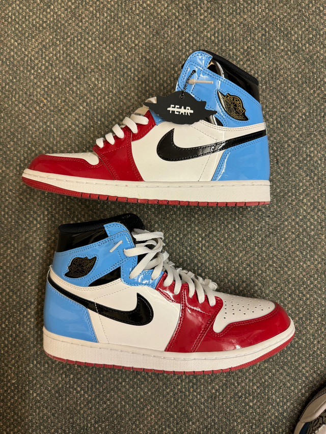 Jordan 1 fearless UNC to Chicago  in Men's Shoes in Oakville / Halton Region