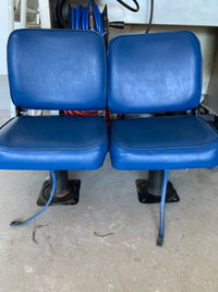Boat seats ( only blue pair left ) 