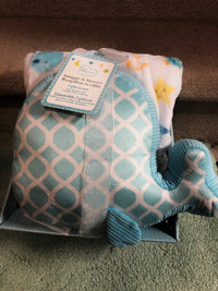 New whale gift set (blanket & whale pillow) $25