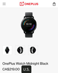 OnePlus smart watch