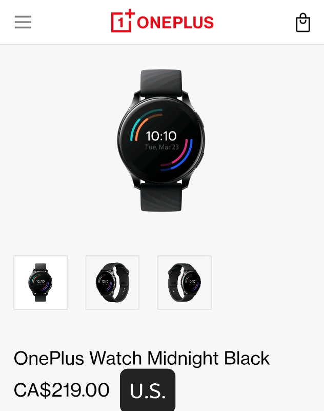 OnePlus smart watch in Cell Phones in Windsor Region