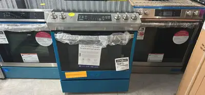 30” GE PROFILE SLIDE IN STOVE - 1 YR MANUFACTURER WARRANTY, View more