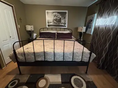 king size bed EUC (selling all together), View more
