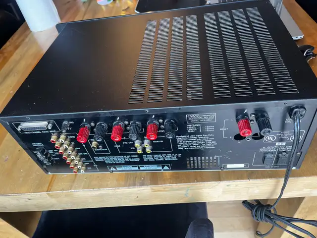 Carver HTR-885.1 receiver/for repair in Stereo Systems & Home Theatre in Gatineau - Image 6