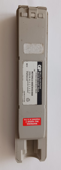 Vintage 7.2V NiCad Battery For Motorola 8000/9000/9800 Phone