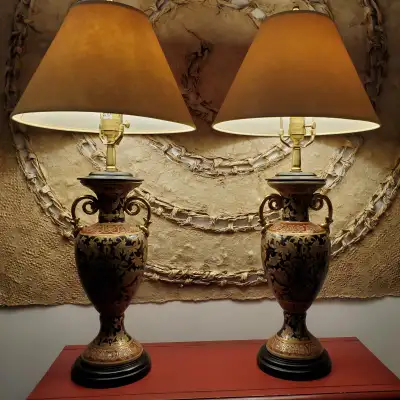 VINTAGE  TABLE LAMP, View more