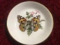 Vintage Royal Worcester Miniature Plate with display stand