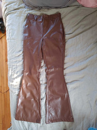 Faux Leather Pants - Bluenotes