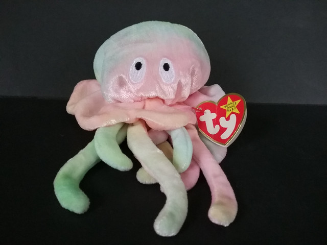 TY Beanie Baby - Goochy the Jellyfish 1999 in Arts & Collectibles in Oshawa / Durham Region