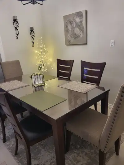 Dining Table Set  incl 6 chairs, View more