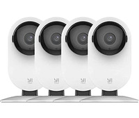 YI 4pc Security Home Camera, 1080p WiFi Smart Wireless