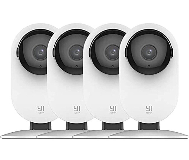 YI 4pc Security Home Camera, 1080p WiFi Smart Wireless in Cameras & Camcorders in Markham / York Region