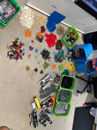 Assorted LEGO with instructions