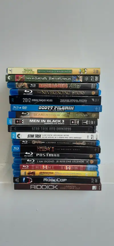 Blu ray movies, View more