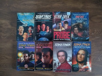 Lot of 8 Star Trek Novels