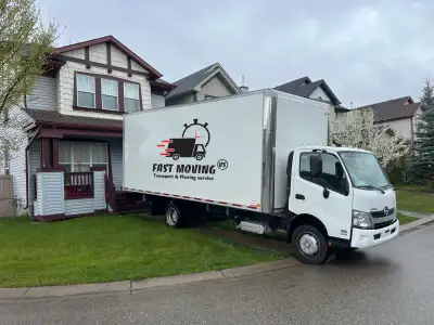 Moving Calgary ✅110/h Two Professional Movers & Truck 20ft, View more