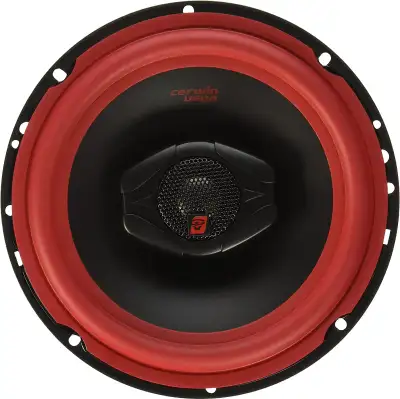 Cerwin-Vega Vega Series V465 400W 6.5" 2-Way Coaxial Speakers w/Titanium Tweeters, used, good condit...