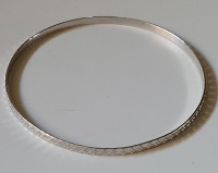 Brand New 3mm - 2.75" Diameter Sterling Silver Bangle Bracelet