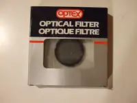 Filtre Optex modèle : V-37 P.L pour caméras ou vidéo caméras.