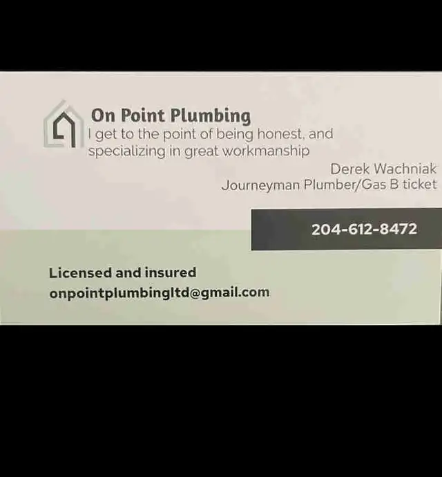 Plumber/ drain cleaning/ gas fitting