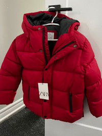 NWT Kids puffer jacket - boy - Zara (size 7)