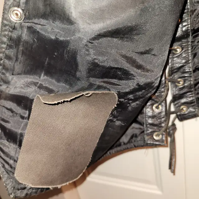 Motorbike - Bike star Leather pants and vest in Motorcycle Parts & Accessories in Red Deer - Image 11