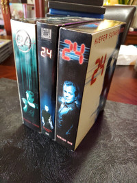 24, Seasons 1 2 3 on DVD, Kiefer Sutherland, only $12.00