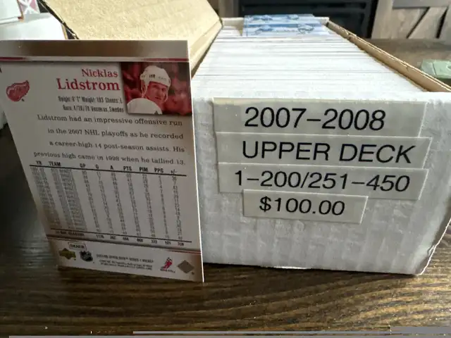2007-08 Upper Deck in Arts & Collectibles in Hamilton - Image 3
