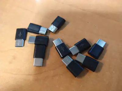 10 Micro USB Female To Type C Male Adapter (Charging only), View more