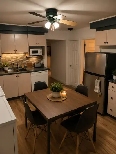 Modified and original pictures to show potential. Freshly Painted! Semi-furnished! Clark street near...