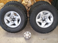 TOYOTA TACOMA RIMS AND TIRES