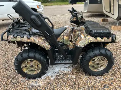 2012 Sportsman 850 Browning Edition 1950 miles Active decent control, Power steering, factory hand a...