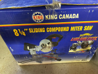 8 1/4 “ Sliding Compound Mitre Saw- New In box