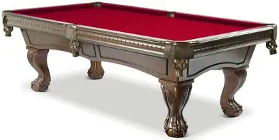 Pool Table de billard 8 pieds Majestic Billiards Pinnacle Walnut, View more