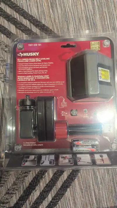 self level green beam HUSKY, View more