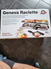 Geneva Raclette Swissmar Party Grill 