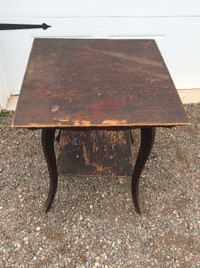 Antique table/plant/corner stand