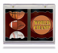 ULTRA PRO ... VERTICAL BOOKLET … ONE TOUCHS … for Sports Cards