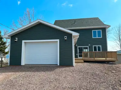 Built in 2023! Stylish House with Stunning Water Views on all levels. Designed for living & entertai...