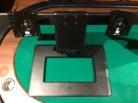 HP ADJUSTABLE DUAL MONITOR STAND