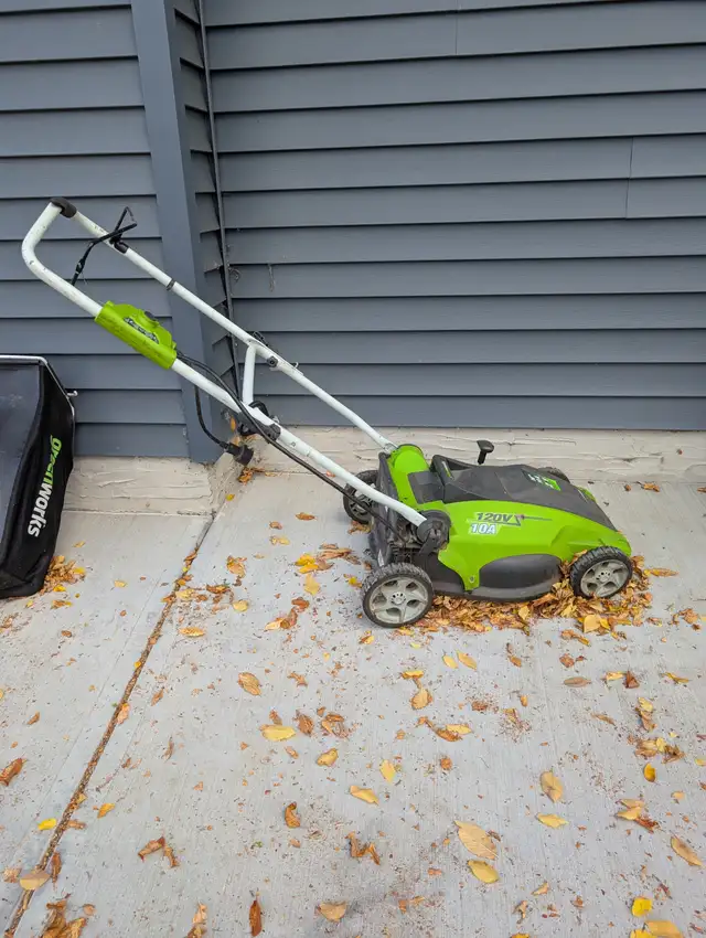 Greenworks 16-Inch 10A Corded Electric Lawn Mower