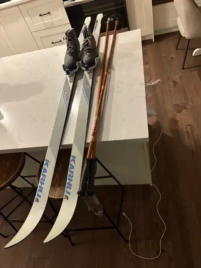 cross country ski set women’s 7 180cm skis , View more