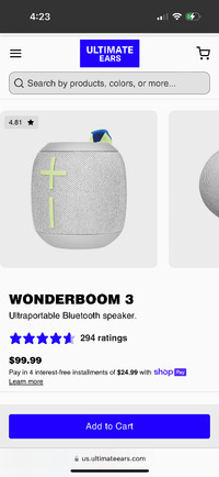 Wonderboom 3 speaker