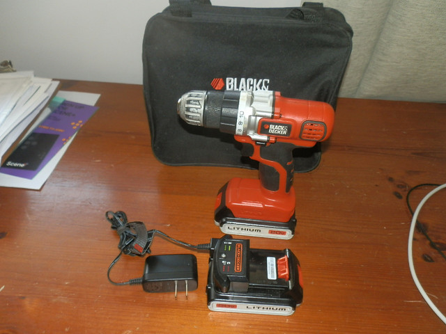 BLACK+DECKER 20V MAX* Cordless Drill / Driver, 3/8-Inch (LDX120C in Power Tools in Dartmouth