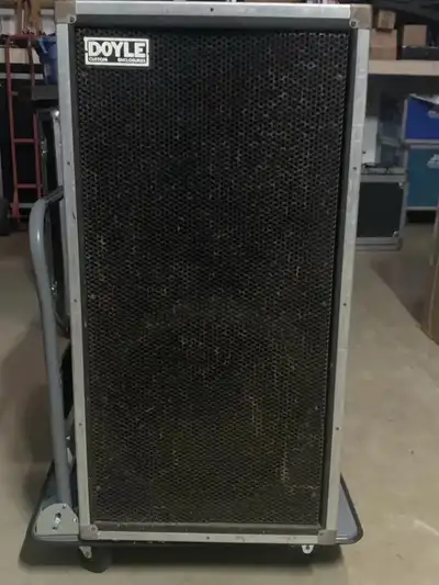 Doyle Custom Enclosures 1x10 and 1x18  Bass Cabinet (Unloaded), View more
