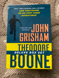 John Grisham Theodore Boone Deluxe Box Set