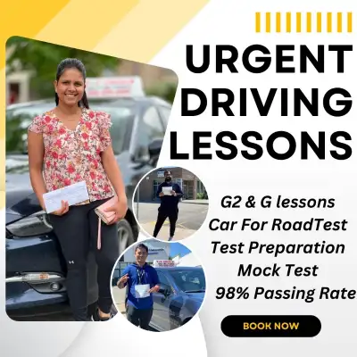 Driving Instructor - G2 & G Driving lessons, Car for Test/ Early, View more