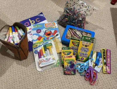 Crayons and Markers, View more