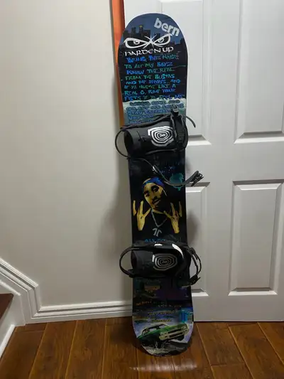 Tech Nine 2Pac Snowboard with Bindings, View more