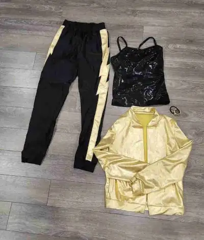 Youth girls hiphop dance recital outfit #2, View more